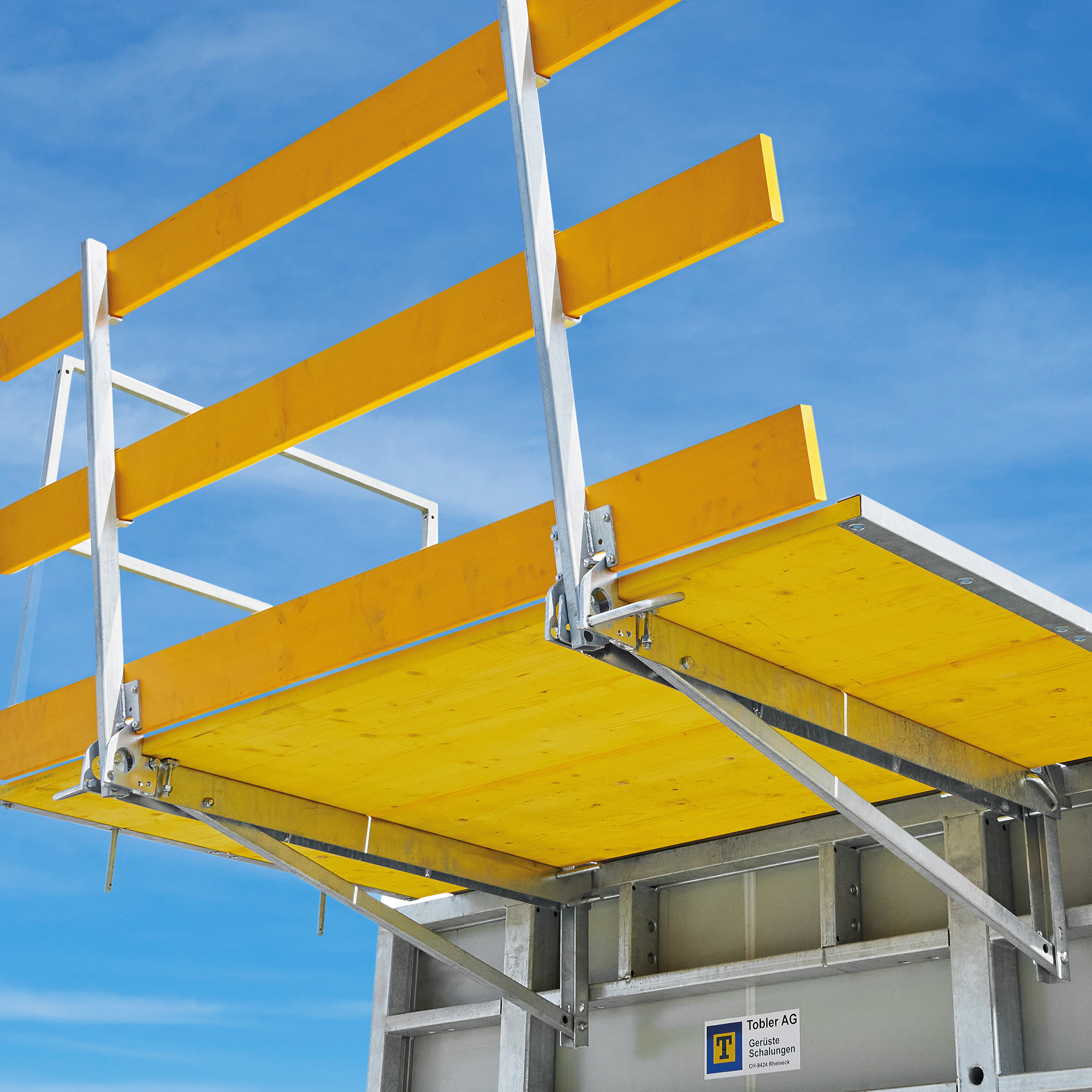 Plate-forme<br/>de bétonnage<br/>Tobler Top Tobler SA