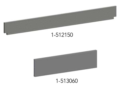 Aluminium toe board, raw Tobler AG