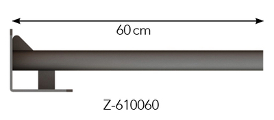 Flat roof guardrail bracket Tobler AG