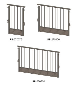 Guardrail with toe board Tobler AG
