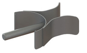 Clip pour recouvrement de passerelle Tobler SA