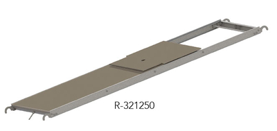 Plateau bois contreplaqué / aluminium avec trappe Tobler AG