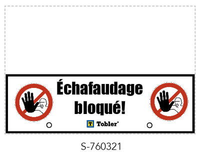 Panneau supplémentaire pour le panneau de sécurité Tobler AG