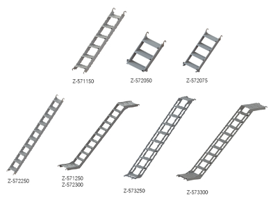 Escalier en aluminium avec limon Tobler AG